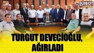 Turgut Devecioğlu, ağırladı