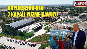 Büyükşehir’den 7 kapalı yüzme havuzu 