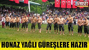 Honaz yağlı güreşlere hazır