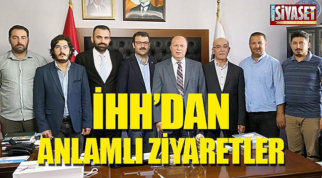 İHH' dan anlamlı ziyaretler
