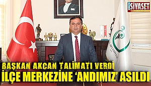 İlçe Merkezine ‘Andımız’ asıldı