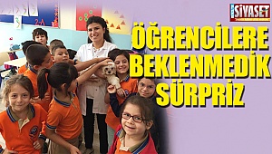 Öğrencilere sürpriz