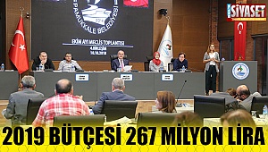 Pamukkale Belediyesi’nin 2019 bütçesi 267 milyon lira