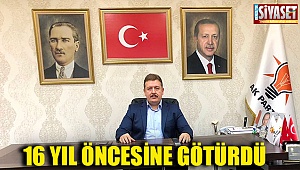16 yıl öncesine götürdü
