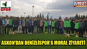 ASKON’dan Denizlispor’a moral ziyareti