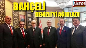 Bahçeli Denizli’yi ağırladı