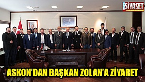 Başkan Osman Zolan’a ASKON’dan ziyaret 