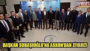 Başkan Subaşıoğlu’na ASKON’dan ziyaret