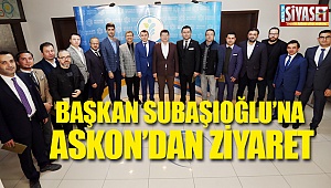 Başkan Subaşıoğlu'na ASKON'dan ziyaret