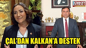 Çal’dan Kalkan’a destek
