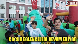 Çocuk eğlenceleri devam ediyor