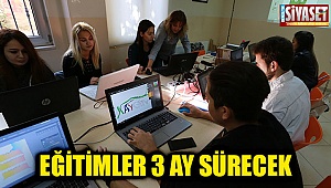 Eğitimler 3 ay sürecek