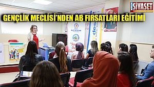 Gençlik Meclisi’nden AB fırsatları eğitimi