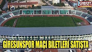 Giresunspor maçı biletleri satışta