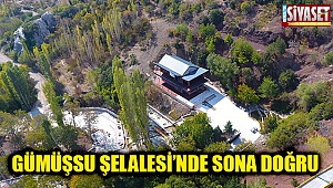 Gümüşsu Şelalesi’nde sona doğru 