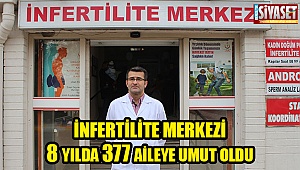 İnfertilite Merkezi 8 yılda 377 aileye umut oldu