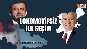 Lokomotifsiz ilk seçim...