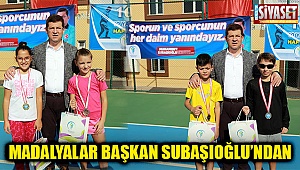 Madalyalar Başkan Subaşıoğlu’ndan