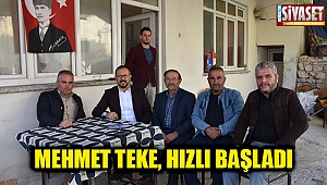 Mehmet Teke, hızlı başladı 
