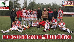 Merkezefendi Spor’da yüzler gülüyor