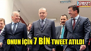 Onun için 7 bin tweet atıldı