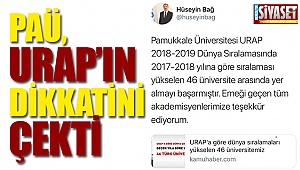 PAÜ, URAP’ın dikkatini çekti