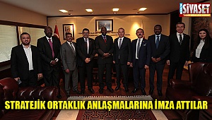 Stratejik ortaklık anlaşmalarına imza attılar