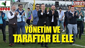 Yönetim ve taraftar el ele