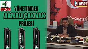 Yönetimden ‘Armalı çakmak’ projesi