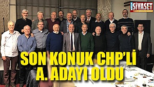 2018 yılının son toplantı konuğu o oldu