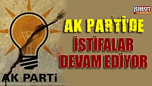 AK Parti'de istifalar devam ediyor