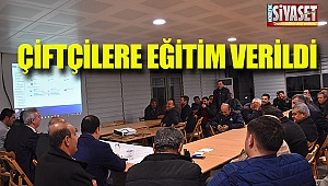 Baklan'da çiftçiler gece eğitiminde buluştu