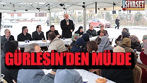 Başkan Gürlesin'den Müjde