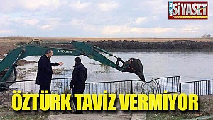 Başkan Öztürk çalışmaları yerinde inceledi