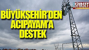 Büyükşehir'den Acıpayam'a destek