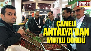 Çameli, Antalya'dan mutlu döndü