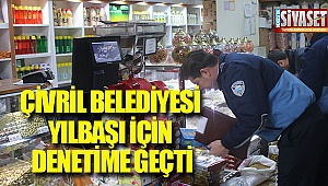Çivril Belediyesi yılbaşı için denetime geçti