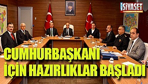 Cumhurbaşkanı Recep Tayip Erdoğan için hazılıklar başladı