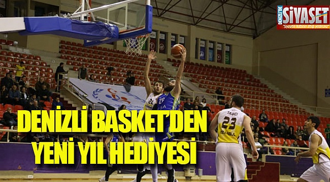 Denizli Basket'den yeni yıl hediyesi