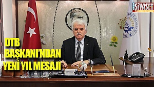 DTB Başkanı'ndan yeni yıl mesajı