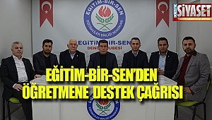 EĞİTİM-BİR-SEN'den öğretmenlere destek