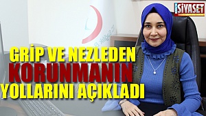 Grip ve nezleden korunmanın yollarını açıkladı