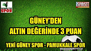 Güney’den altın değerinde 3 puan