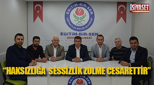 Haksızlığa sessizlik zulme cesarettir