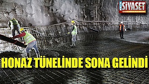 Honaz Tünelinde sona gelindi
