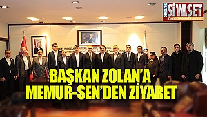 Memur-Sen’den Başkan Osman Zolan'a ziyaret
