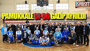 Pamukkale 57-56 galip ayrıldı