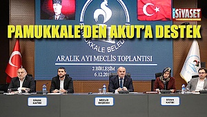 Pamukkale'den AKUT'a destek