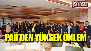 PAÜ'den yüksek önlem