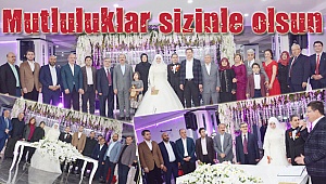 Siyasiler bu nikahta buluştu
